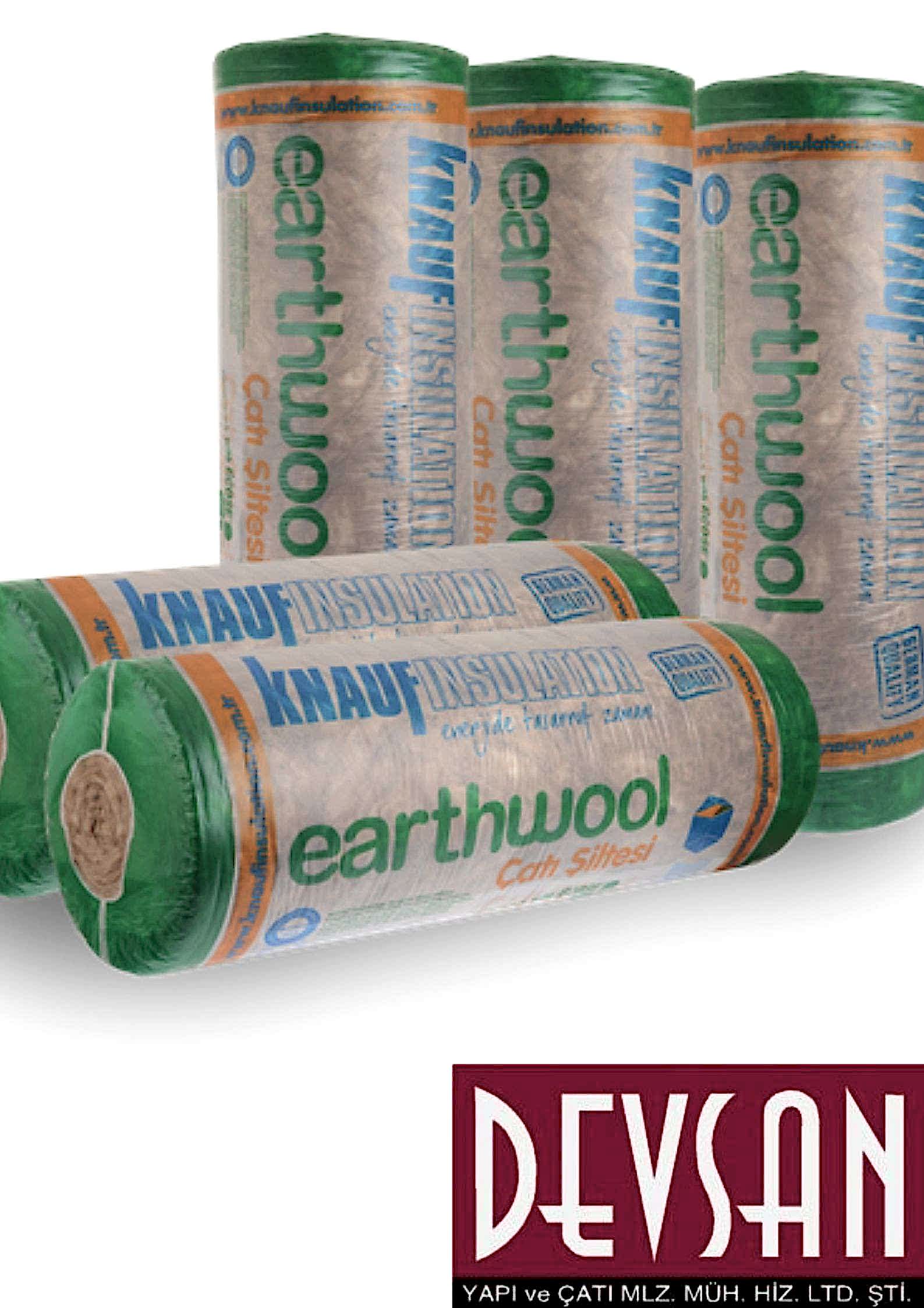 Knauf Earthwool Çatı Şiltesi 8cm