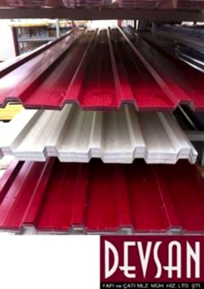 Boyalı Trapez Sac 0.50mm