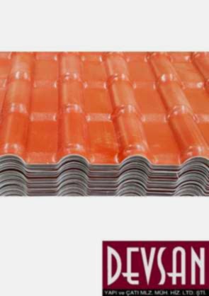 Akriline PVC Çatı Kaplama Levhası