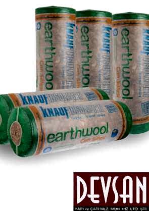 Knauf Earthwool Çatı Şiltesi 8cm