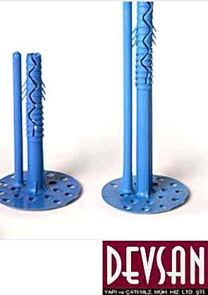 Mantolama Dübeli 10cm. Mavi